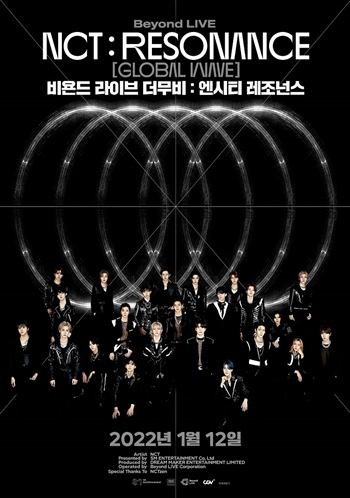 CGV가 그룹 NCT의 콘서트 실황을 담은 ‘비욘드 라이브 더무비 : 엔시티 레조넌스’를 상영한다. /CGV