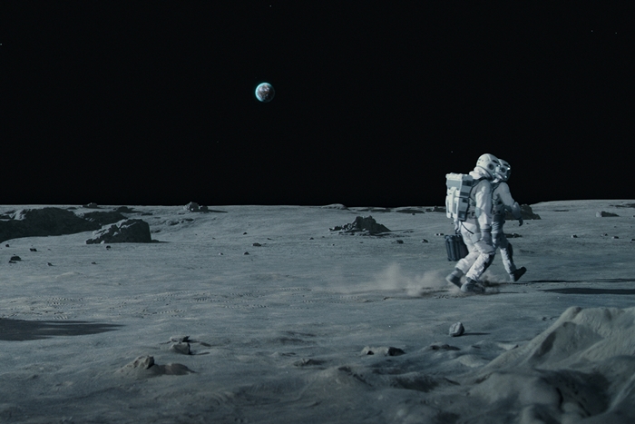달 표면을 리얼하게 구현한 ‘고요의 바다’ /넷플릭스