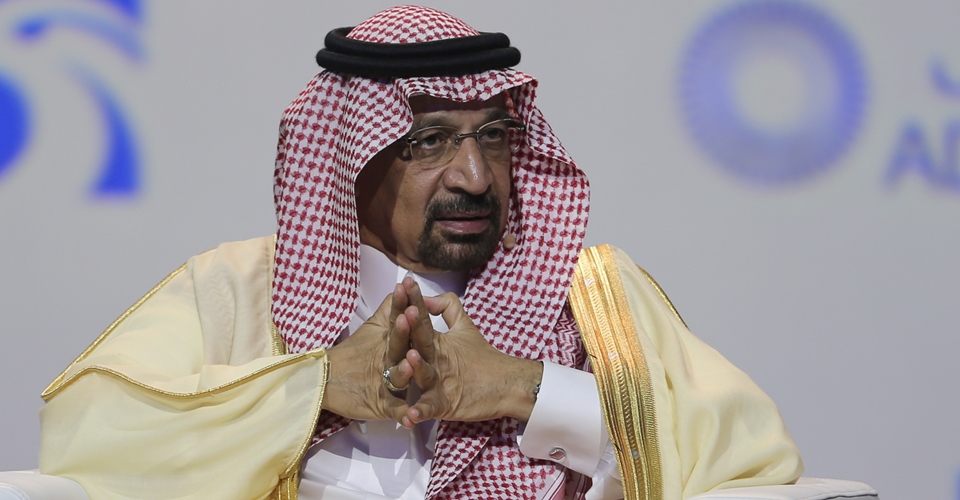 사우디아라비아가 유가를 반등시키는데 애를 먹고 있다. 사진은 사우디아라비아의 칼리드 알 팔리 에너지부 장관. /뉴시스‧AP