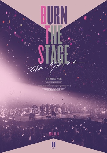 그룹 방탄소년단(BTS)의 첫 번째 영화 ‘번 더 스테이지: 더 무비(Burn the stage: the movie)’가 전 세계 관객의 마음을 사로잡았다. /해당 영화 포스터