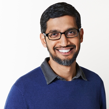 순다르 피차이 구글 최고경영자(CEO)는 뉴욕타임스(NYT) 오피니언 면에 구글의 개인정보 정책과 관련한 기고를 실었다. 사진은 순다르 피차이 구글 CEO. /구글