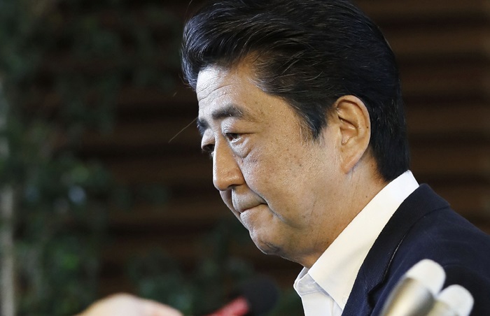아베 신조 일본 총리의 한국에 대한 무역규제 조치가 더욱  강화될 전망이다. /AP-뉴시스