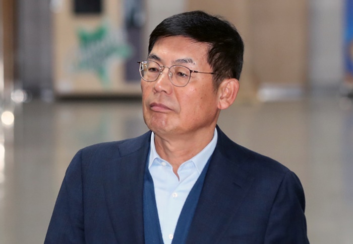 이상훈 삼성전자 이사회 의장이 노조 와해 혐의와 관련해 실형을 선고받고 구속됐다. /뉴시스