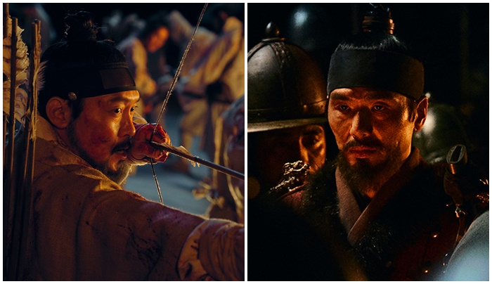 ‘킹덤2’에 합류한 배우 박병은(왼쪽)과 김태훈 스틸컷. /넷플릭스