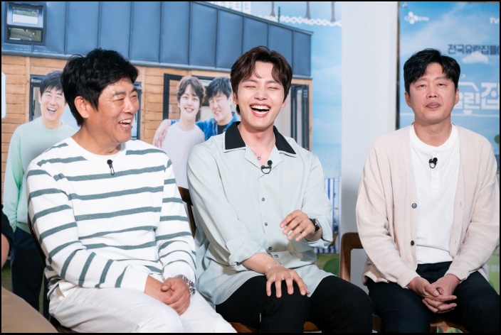서스름 없는 입담을 보인 (사진 좌측부터) 성동일, 여진구, 김희원 / tvN 제공