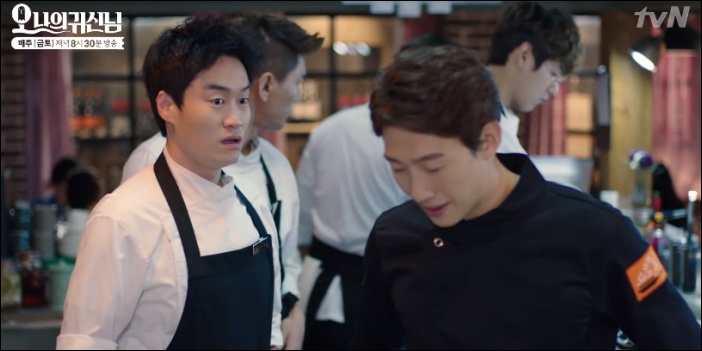 '오 나의 귀신님'으로 브라운관에 데뷔한 오의식(사진 좌측) / tvN '오 나의 귀신님' 방송화면