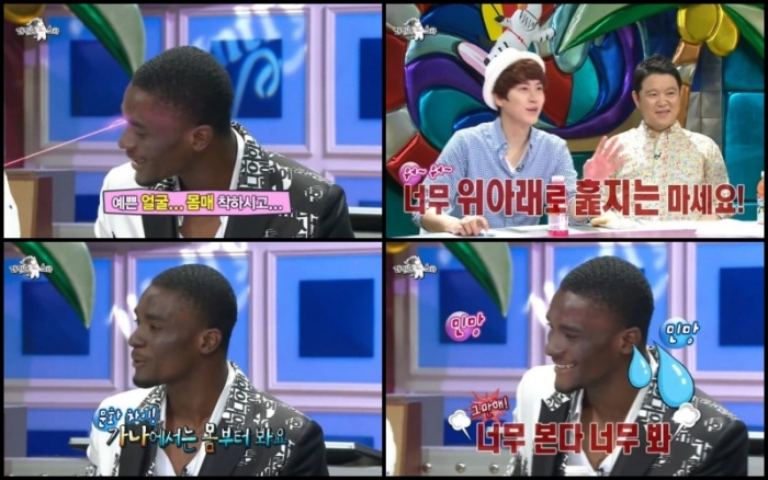 지나친 발언과 행동으로 눈살을 찌푸리게 만들었던 샘 오취리 / MBC '라디오스타' 방송화면