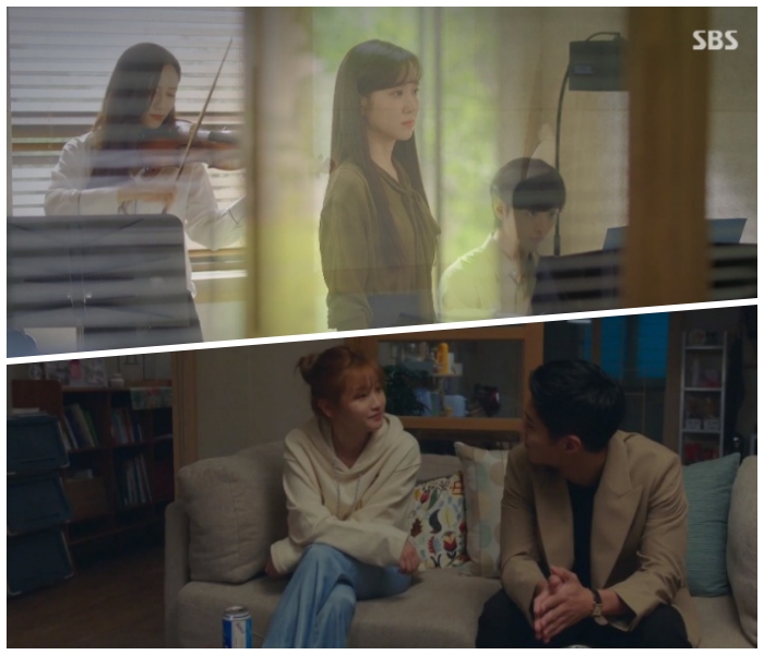 월화극 시청률 상위권을 유지하고 있는 (사진 위부터) '브람스를 좋아하세요?'와 '청춘기록' / SBS '브람스를 좋아하세요?', tvN '청춘기록' 방송화면