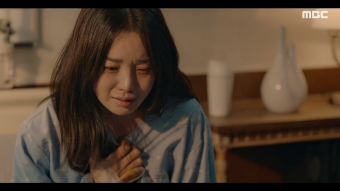 아이 잃은 슬픔을 몰입감 있게 표현하는 남규리 / MBC ‘카이로스’ 방송화면