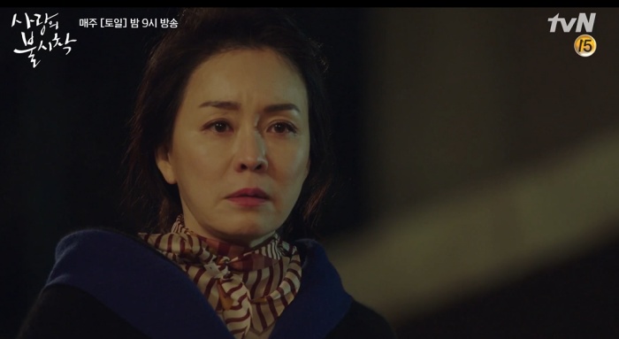 2020년 활발한 브라운관 행보를 보여준 김정난 / tvN ‘사랑의 불시착’ 방송화면