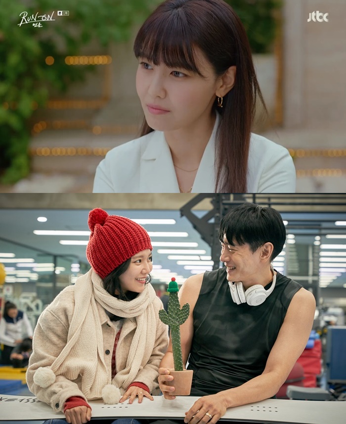 드라마 ‘런 온’(위)과 영화 ‘새해전야’(아래 왼쪽)로 다채로운 매력을 예고한 최수영. /JTBC ‘런 온’ 캡처, 에이스메이커무비웍스