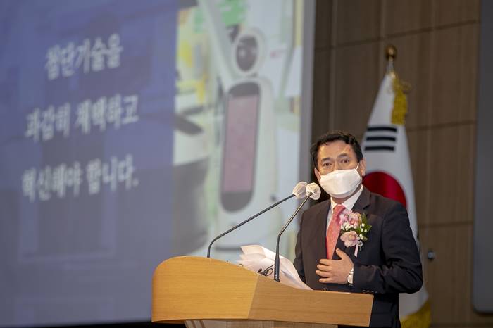 김경욱 인천국제공항공사 사장이 지난 2일 취임식을 갖고 공식 취임했다. /인천국제공항공사