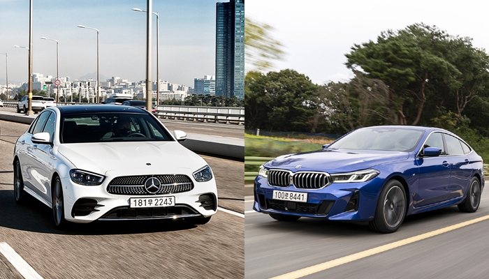 메르세데스-벤츠와 BMW가 한국 시장에서 수입자동차 판매를 견인하고 있다. 10월까지 두 브랜드의 한국 시장 총 판매대수 합은 10만대를 넘어섰다. / 각 사