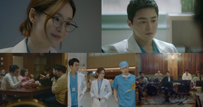 더 따뜻한 이야기와 유쾌한 웃음으로, 재미와 감동 두 마리 토끼를 모두 잡은 ‘슬기로운 의사생활 시즌2’. / tvN