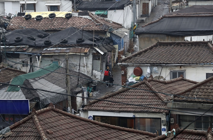 서울의 마지막 달동네로 불리는 백사마을이 대규모 단지로 거듭난다. /뉴시스