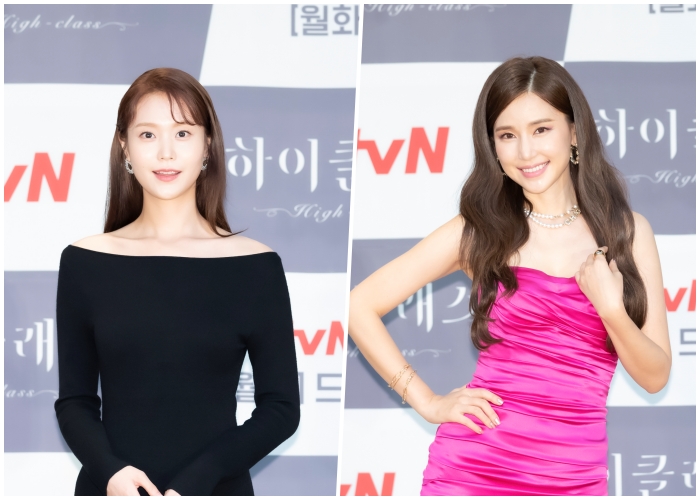 황나윤 역을 맡은 박세진(왼쪽)과 차도영 역을 맡은 공현주 / tvN
