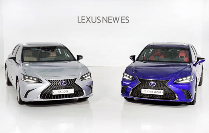 렉서스코리아가 국내에 뉴 ES 모델과 뉴 ES F스포츠 모델을 출시했다. / 한국토요타자동차
