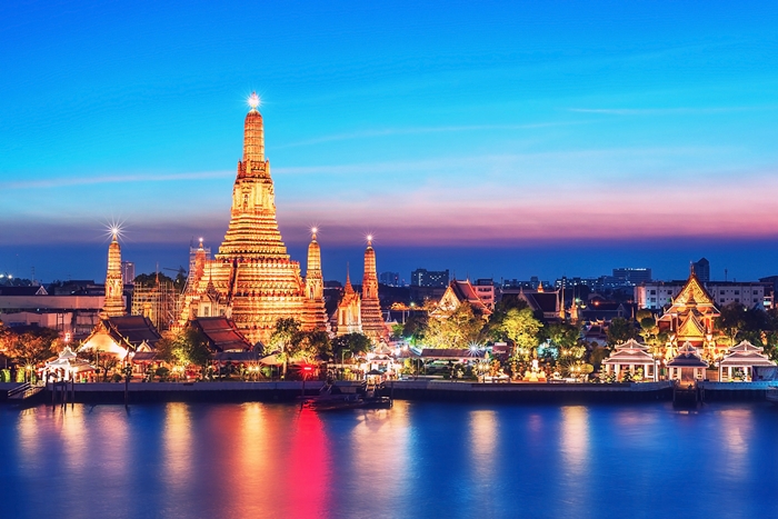 태국 방콕이 2020년 상반기 한국인 인기 여행지 1위에 이름을 올리면서 항공권과 호텔 예약률이 치솟고 있다. /트립닷컴