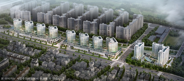 HDC현산이 이달 중 수원 아이파크 시티 개발부지 내 총 557세대를 분양한다. /HDC현대산업개발