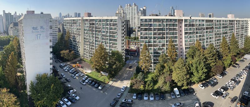 지난달 중순 은마아파트가 서울시 도시계획위 심의를 통과하면서 재건축을 추진할 수 있게 됐다. /뉴시스