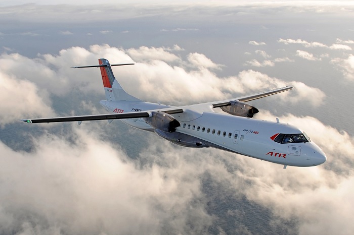ATR 측은 16일 코리아 데이 미디어 간담회를 개최하고 ATR의 터보프롭 항공기가 한국 시장에 필요한 점에 대해 설명했다. 사진은 ATR 72-600 항공기. / ATR