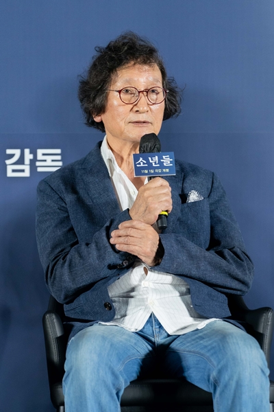 ‘소년들’로 돌아온 정지영 감독. / CJ ENM