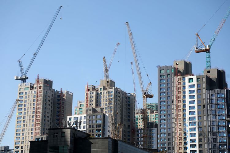 한국건설기술연구원에 따르면 최근 4년간 건설공사비지수가 매년 증가한 것으로 나타났다. / 뉴시스