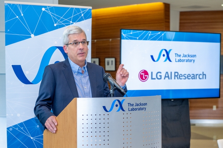 LG AI연구원은 12일 세계적인 유전체 비영리 연구기관 ‘잭슨랩(The Jackson Laboratory, JAX)’과 알츠하이머 및 암 등 난치성 질환 연구 AI개발을 위해 공동 연구개발에 나선다고 밝혔다./ LG