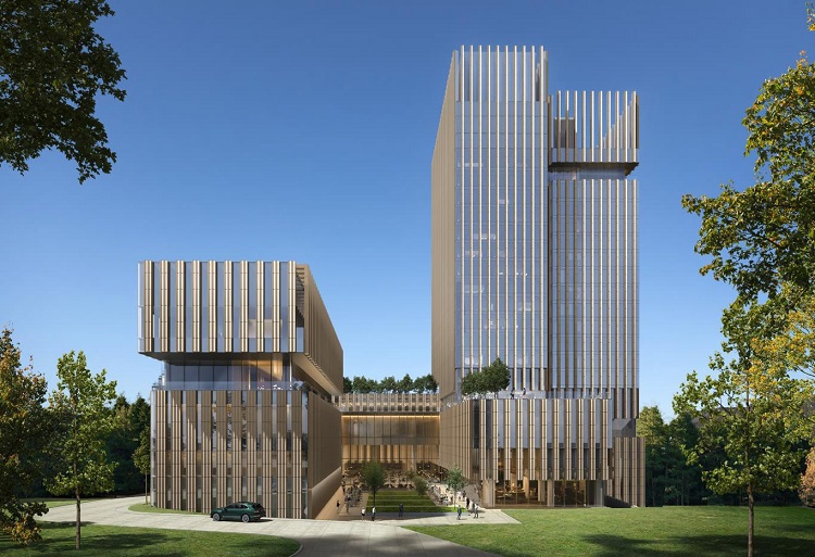 파라다이스그룹은 숙원 사업인 서울 장충동 호텔을 2028년 개관 목표로 올 4분기에 착공에 돌입한다. 사진은 파라다이스그룹 서울 장충동 플래그십 호텔 조감도. / 파라다이스그룹