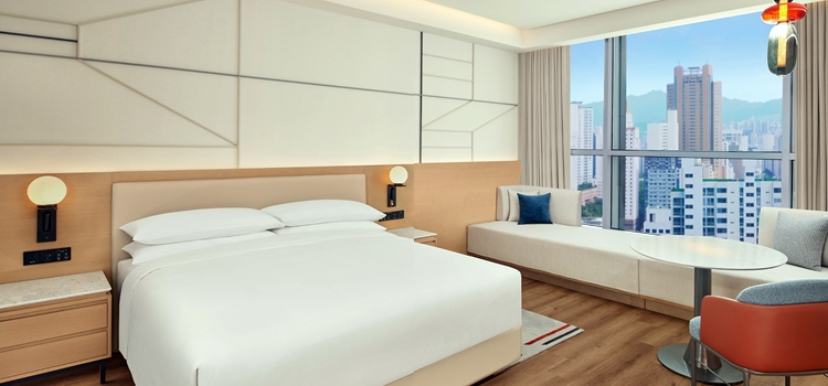 더 링크 서울 트리뷰트 포트폴리오 호텔 객실은 최소 34㎡(약 10평) 면적으로 설계됐다. / 더 링크 호텔