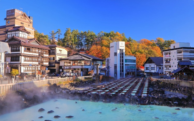 일본은 겨울철 온천 여행으로도 유명하다. 사진은 일본 군마현 쿠사츠 온천. / 재팬트래블(일본정부관광국)