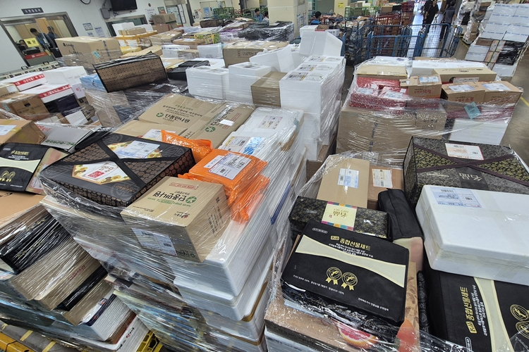 팬데믹 기간 택배 서비스에 대한 수요가 급등한 가운데, 택배 시장은 이를 유지시키기 위해 빠른 배송과 편리한 환불 등 소비자 편익을 증가시키는 방향으로 성장했다. / 뉴시스