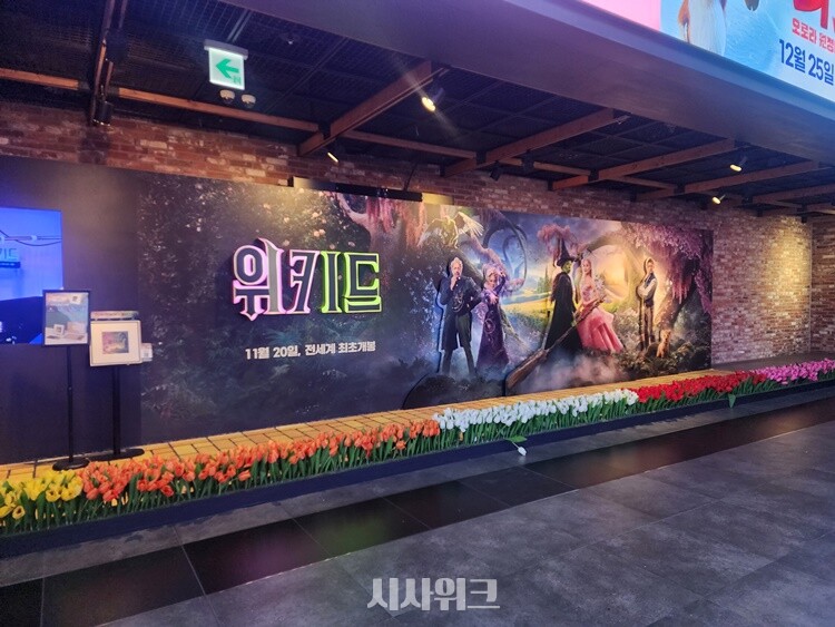 11월 ‘위키드’ ‘모아나 2’ 등 외화가 강세를 보였다. / 시사위크 DB