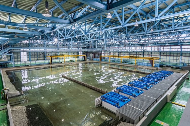 한국해양과학기술원(KIOST)은 20일 연구원 핵심 연구실들이 정부가 시행 중인 ‘2024년도 안전관리 우수연구실 인증제’에서 우수연구실로 선정됐다고 밝혔다. 사진은 우수연구실로 선정된 본원 ‘수리실험실’ 모습./ 한국해양과학기술원