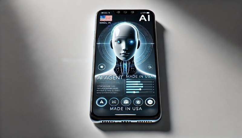 현재 AI에이전트 시장을 이끄는 국가는 미국이다. 글로벌 시장조사업체 그랜드 뷰 리서치가 선정한 AI에이전트 시장 선도기업 10곳 중 8곳이 미국이다./ 생성형 AI로 제작한 이미지