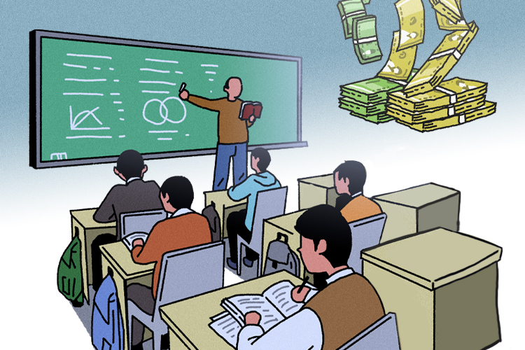 13일 교육부가 공개한 '2024년 초‧중‧고 사교육비 조사' 결과에 따르면 국내 사교육비는 2023년 대비 늘었지만, 학생 수는 줄어들었다. / 게티이미지뱅크