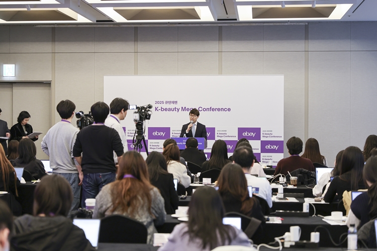 이베이재팬은 기업가치 1,000억엔 20개사, 100억엔 100개사 규모의 K뷰티 브랜드 육성 프로젝트를 발표했다. / 이베이재팬