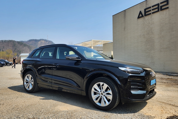 더 뉴 아우디 Q6 e-트론 퍼포먼스 트림. / 원주=제갈민 기자