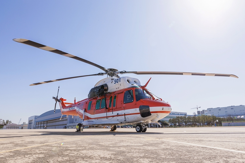 특히 이번 산불 현장에선 국산 소방헬기들의 활약상도 눈에 띄었다. 한국항공우주산업(KAI)에서 개발한 ‘수리온(KUH) 헬기’는 이번 경북 지역 산청, 의성 등 산불 진화를 위해 수리온 군·관용 헬기는 총 270여회, 최대 43대가 산불 화재 진압 현장으로 출동했다./ 한국항공우주산업