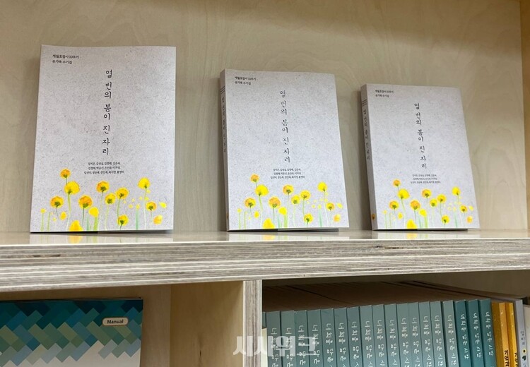 온마음 치유 도서관엔 세월호 참사 이후 발간된 관련 서적들, 특히 생존자와 유가족들이 직접 펴낸 책들이 비치돼 있다. / 사진=안혜림·임다영·홍서연 인턴기자