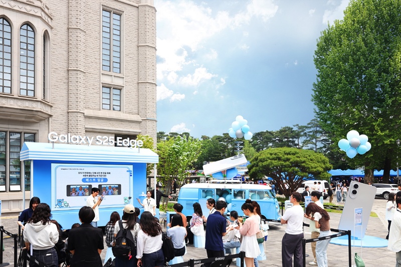 서울 성북구 고려대학교 서울캠퍼스에 오픈한 ‘갤럭시 캠퍼스 스튜디오’ 전경 / 삼성전자