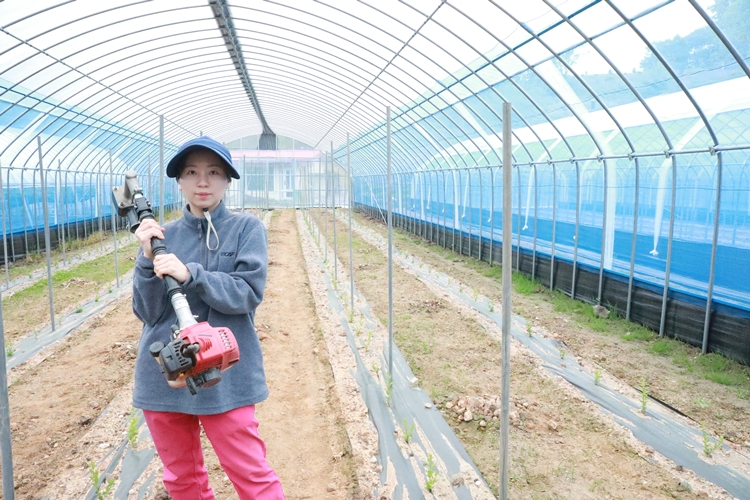 스마트한 농업으로의 발전은 하우스 붕괴가 전화위복의 계기가 됐다. / 청양=박우주