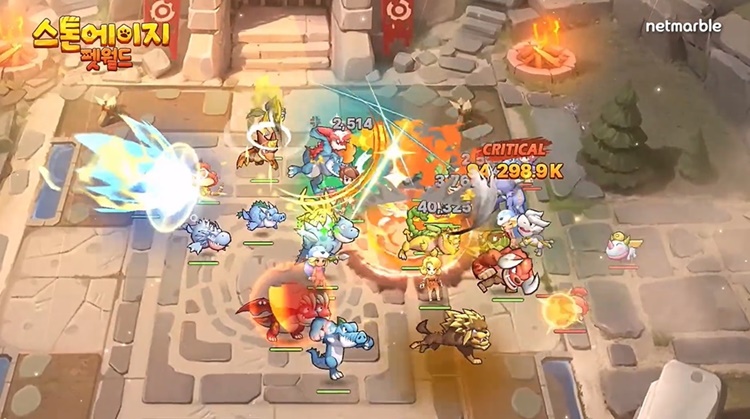 넷마블은 넷마블엔투에서 개발 중인 신작 대규모 펫 대난투 RPG ‘스톤에이지: 펫월드’ 첫 티저 영상을 공개하고 글로벌 사전등록을 시작한다고 18일 밝혔다. / ‘스톤에이지: 펫월드’ 유튜브