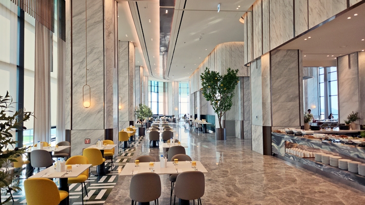 쏠비치 남해 조식당. / 제갈민 기자