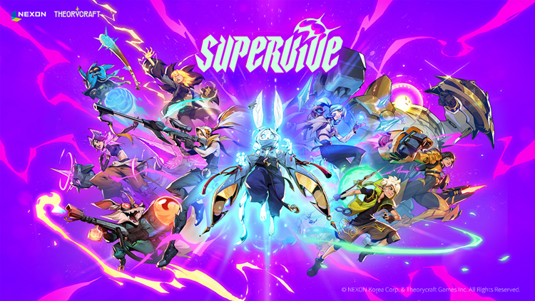 넥슨은 오는 7월 24일 띠어리크래프트 게임즈에서 개발한 신작 MOBA 배틀로얄 PC 게임 ‘슈퍼바이브’의 1.0 정식 버전을 출시한다고 30일 밝혔다. / 넥슨