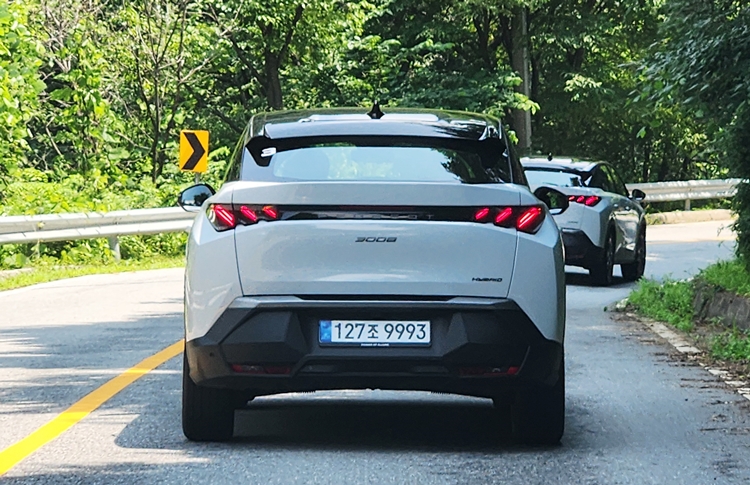 푸조 올 뉴 3008 HEV. / 가평=제갈민 기자