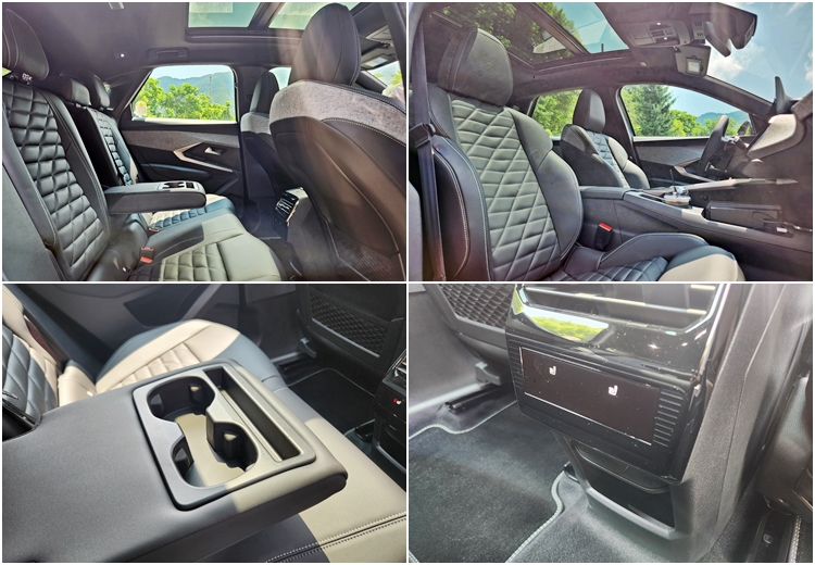 푸조 올 뉴 3008 HEV 시트 및 2열 공간. / 가평=제갈민 기자