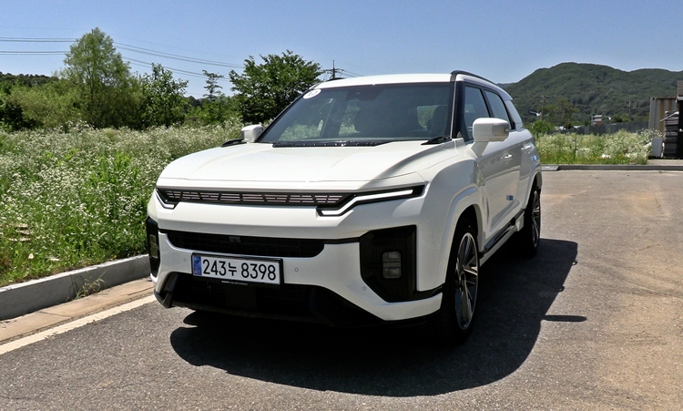 KGM이 자사 중형 SUV 액티언 HEV 모델을 출시했다. / 양평=이주희 기자
