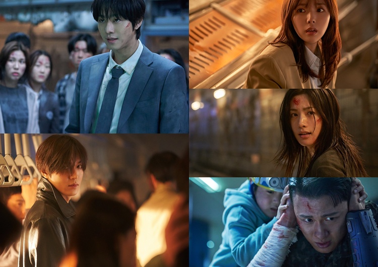 호연을 펼친 배우들. (왼쪽 위부터 시계방향으로)안효섭·채수빈·나나·신승호·이민호. / 롯데엔터테인먼트