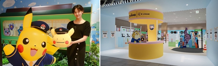 유통업계에서는 포켓몬스터, 주토피아 등 캐릭터 팝업스토어를 운영하며 소비자들의 관심을 끌고 있다. / 파라다이스